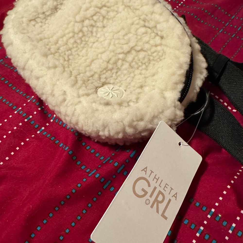 Athleta Cream Crossbody Bag
